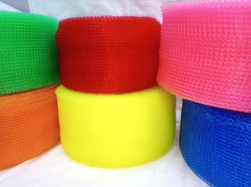 Durable nylon scrubber net for manufacturing high-quality kitchen and bath scrubbers by Krishna Plastic.
