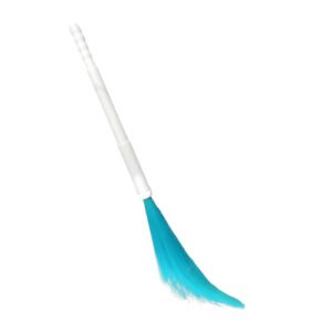 Durable Plastic Broom Plus with dense synthetic bristles for indoor and outdoor sweeping by Krishna Plastic.