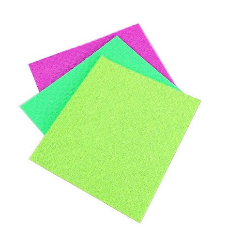 Highly absorbent multi-use sponge wipe for mess-free kitchen and countertop cleaning by Krishna Plastic.