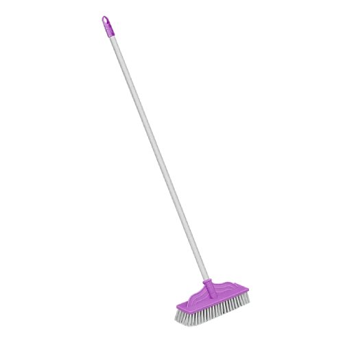 Durable tile scrubbing brush with stiff bristles for deep floor and wall cleaning by Krishna Plastic.